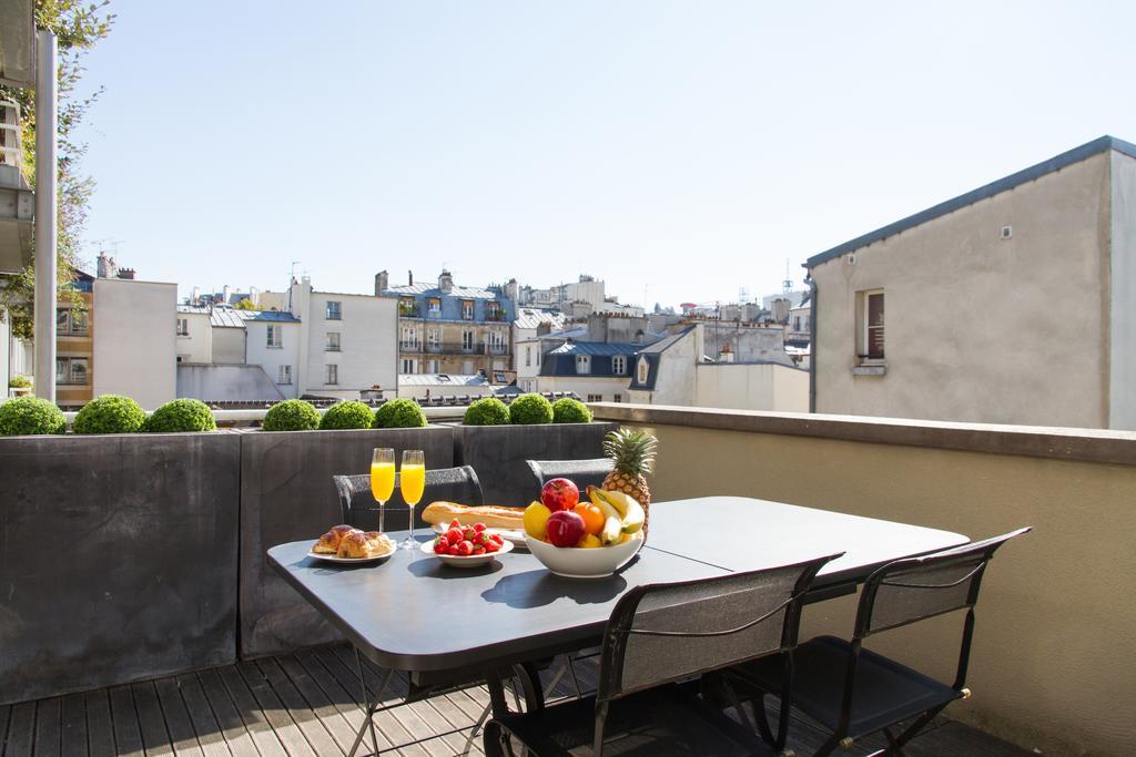 Appartement Private And Terrace - Le Marais Parijs